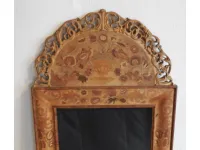 Complemento in stile barocco Specchiera intarsiata bois de rose a prezzo scontato