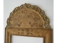 Complemento in stile barocco Specchiera intarsiata bois de rose a prezzo scontato