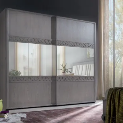 Armadio con ante scorrevoli design Gioia con specchi Collezione esclusiva a prezzo ribassato
