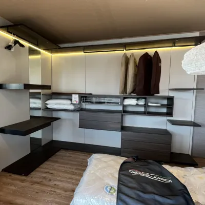 Armadio con ante scorrevoli moderno Cabina armadio Archimede a prezzo ribassato