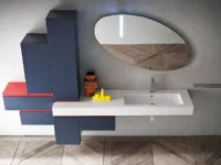 mobile bagno moderno con vasca integrata
