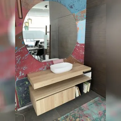 Mobile arredo bagno Sospeso Cerasa Segno  in offerta