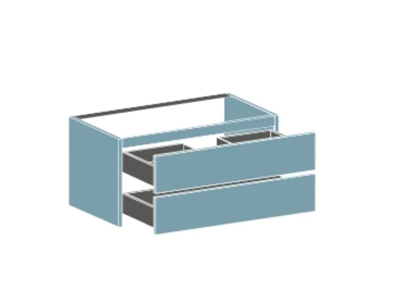 ARREDO BAGNO Md work: mobile SCONTATO in OFFERTA OUTLET