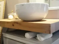 Bagno con dettaglio in legno Arcom: mobile da bagno A PREZZI OUTLET