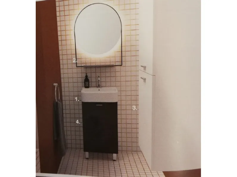 Mini lavabo n.2 Colavene: mobile da bagno A PREZZI OUTLET