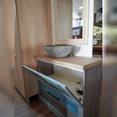 Mobile arredo bagno industrial  Outlet etnico Mobile bagno eco vintage  a prezzi scontati