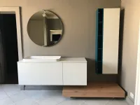 Mobile arredo bagno Sospeso Arbi Arbi laminato bianco con sconto