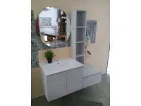 Mobile bagno Compab con specchio tondo prezzo outlet