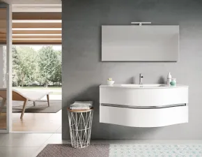 Arredamento bagno: mobile Bmt bagni Moon curvo a prezzi outlet