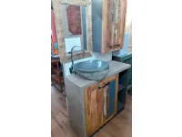Mobile bagno Outlet etnico Mobile bagno vintage recicle industrial   con un ribasso imperdibile