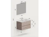 Mobile bagno Mottes selection Bath 80 IN OFFERTA OUTLET