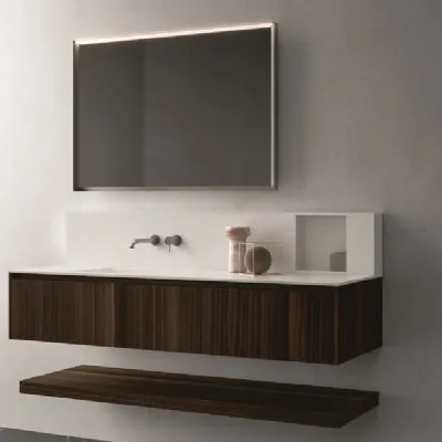 Mobile bagno Sospeso Nero lab Cerasa a prezzi outlet