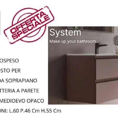 Mobile bagno Sospeso System Idea group a prezzo ribassato