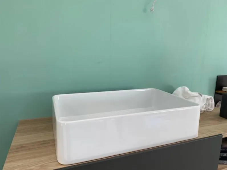 Architetto, scopri il mobile bagno Arlexitalia con lavabo in ceramica mime in offerta outlet!