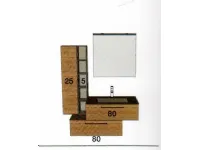 Mobile per la sala da bagno Baxar Composizione c 017 bagni baxar a prezzo scontato