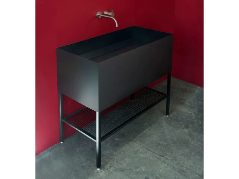 Mobile bagno Moab 80 Lavabo free-standing d100lfs industrial line IN OFFERTA OUTLET