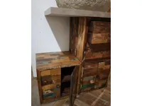 mobile bagno cubi fram recicle wood in offerta nuovimondi design