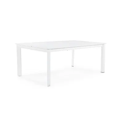 Bizzotto Tavol.all.konnor 200-300x110 bianco: Arredo Giardino con forte sconto