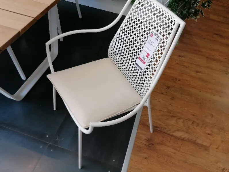 Vera poltrona bianco  Prezioso: sedia da giardino in Offerta Outlet
