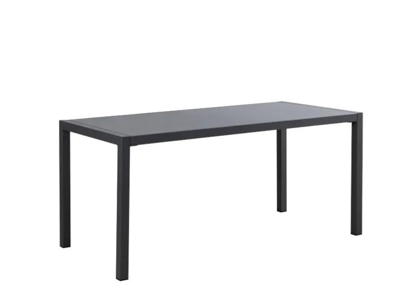 Tavolo per l'esterno Tavolo quatris grigio antico 160 x 80 cm con 4 poltoncine alice a marchio Vermobil a prezzo scontato