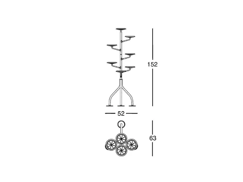 Arredo Giardino Zanotta Albero a prezzo ribassato