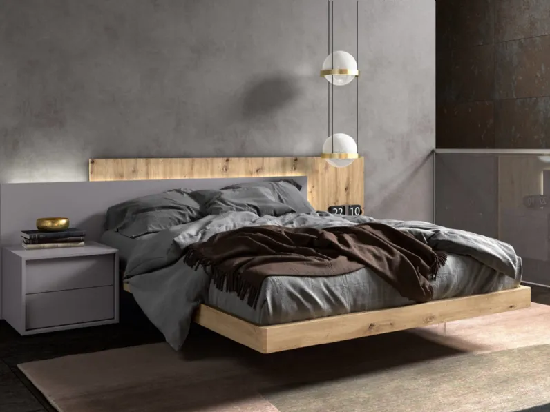 Camera da letto Bedroom 02 Mottes selection in legno a prezzo scontato