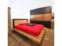 Camera da letto Camera matrimoniale ijn cash bambu virunga   Outlet etnico in legno a prezzo Outlet