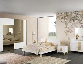 Camera da letto Camera matrimoniale mod.luxury Gierre mobili in laminato a prezzo scontato