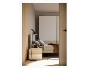 Camera da letto Comp. 13 scorrevole Giessegi in laccato opaco a prezzo ribassato
