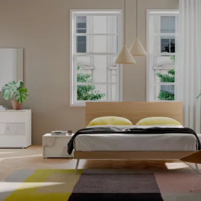 Camera da letto Composizione 20 Orme in laminato a prezzo Outlet
