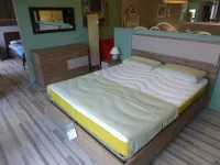 Camera da letto Con testiera letto illuminata Colombini casa in laminato in Offerta Outlet