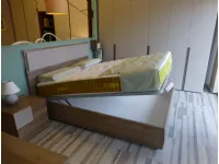 Camera da letto Con testiera letto illuminata Colombini casa in laminato in Offerta Outlet