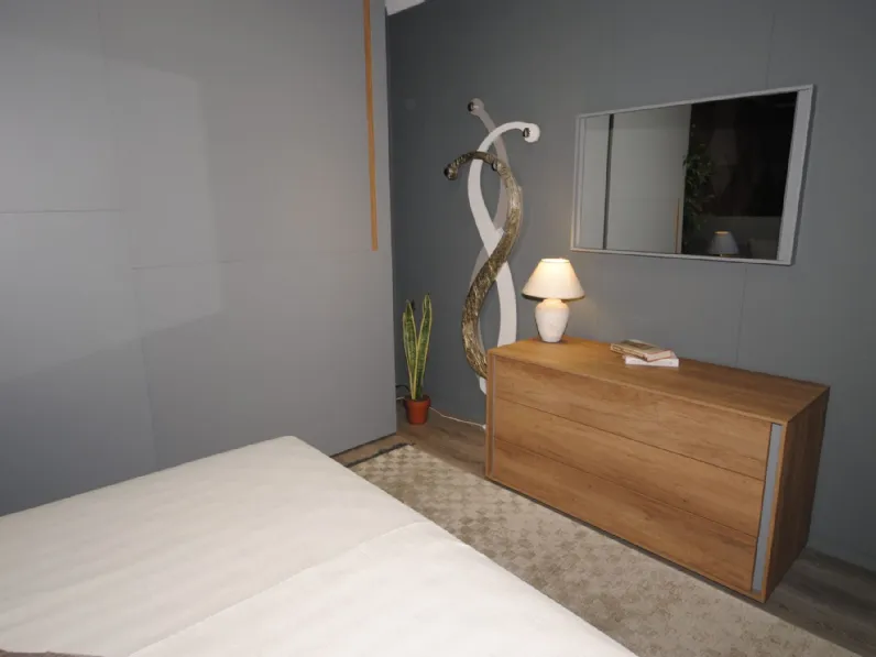Camera da letto Denver Tomasella in laccato opaco a prezzo ribassato