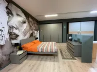 Camera da letto Metal  Santalucia in laminato a prezzo ribassato