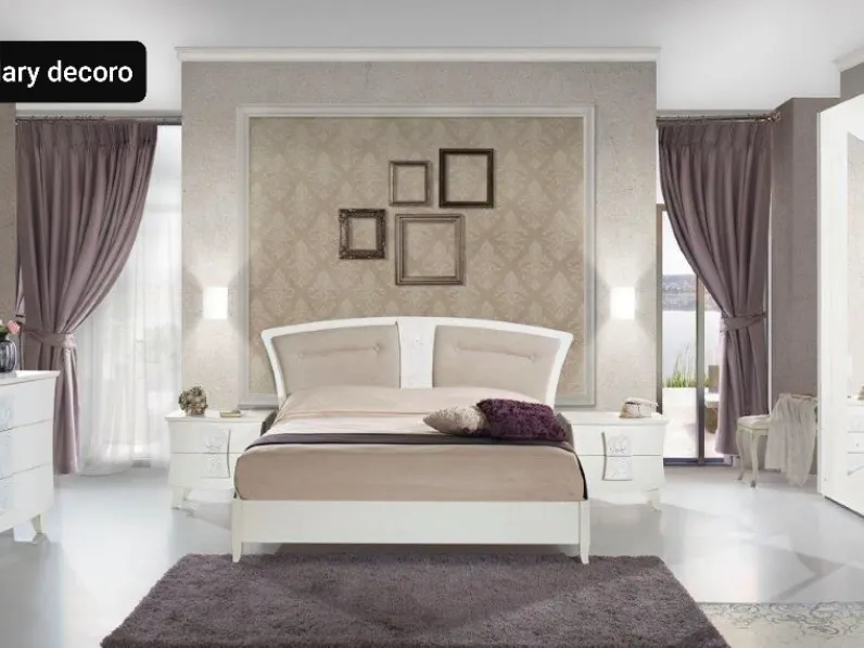 Camera da letto Mod. mary Artigianale in laminato a prezzo Outlet