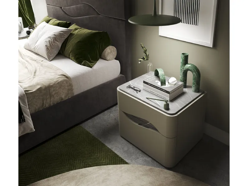 Offriamo camera da letto Modello Corda 02 artigianale in laminato a prezzo scontato! Ottieni un look moderno per la tua casa con questo design unico.