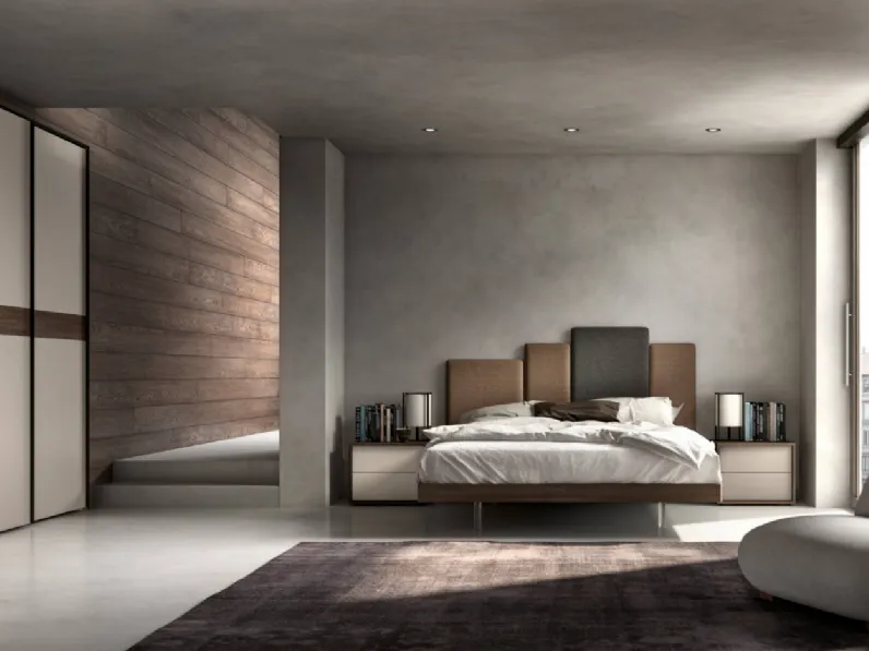 Camera da letto Mottes selection Bedroom 04 a prezzo ribassato in laccato opaco
