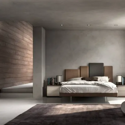 Camera da letto Mottes selection Bedroom 04 a prezzo ribassato in laccato opaco
