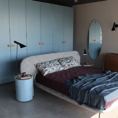 Camera da letto Neyo Alf da fre in laccato opaco a prezzo Outlet