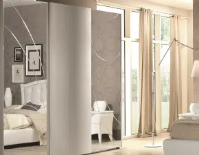 Camera da letto Nuvola frassino bianco Euro design in legno a prezzo scontato