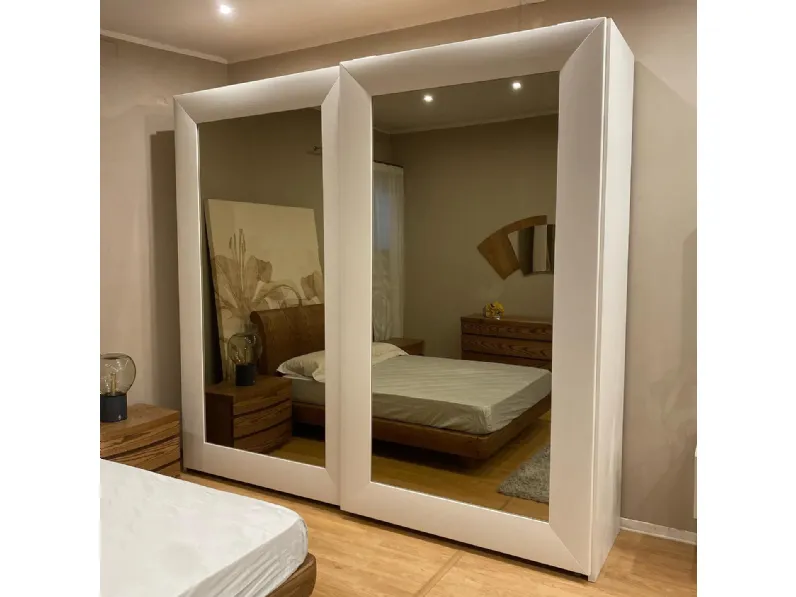 Camera da letto Oriente Fazzini in legno a prezzo scontato