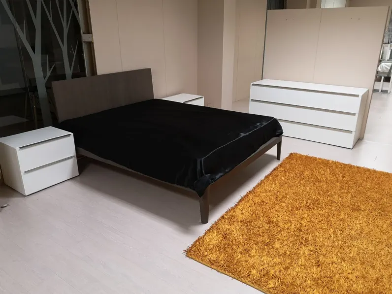 Camera da letto Spillo -sipario - spazio Pianca in legno a prezzo scontato
