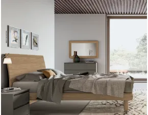 Camera da letto Ptn301 Santalucia in legno a prezzo ribassato