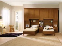 Camera da letto Singolo jo 8 Mottes selection in legno in Offerta Outlet