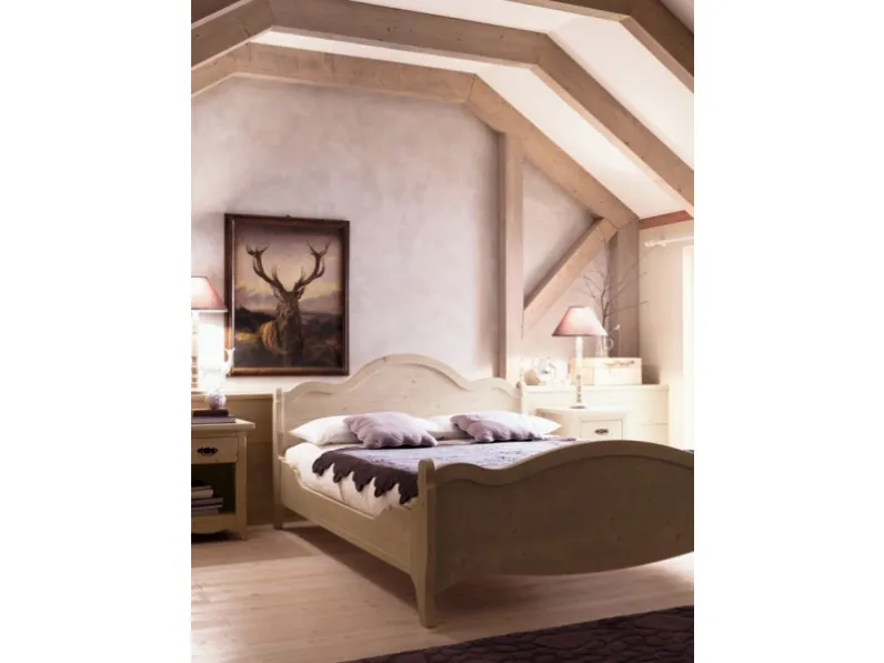 Camera da letto Tabia' Scandola in legno a prezzo ribassato