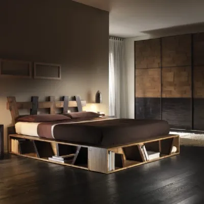 Camera da letto Camera geometrica crash bambu'  Nuovi mondi cucine in legno a prezzo scontato