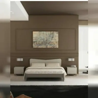 Camera da letto Chapagne Colombini casa in legno a prezzo Outlet