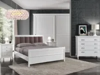 Camera da letto Artigianale Mottes mobili camera matrimoniale completa in legno laccato a prezzo scontato in legno