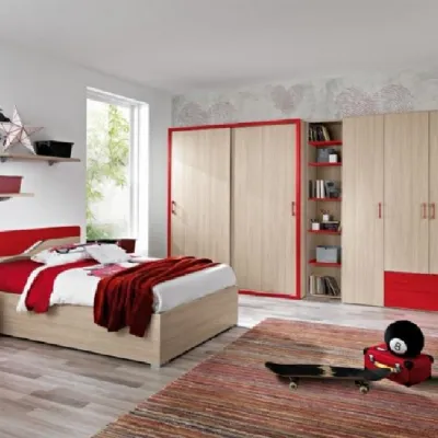 Sconto 30% su Cameretta letto 1/2 con contenitore Gruppo Silwood su Ecommerce!