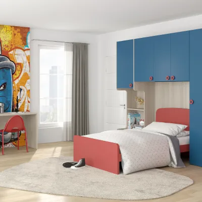 Cameretta in laccato opaco Evo premium Mistral scontata 61%
